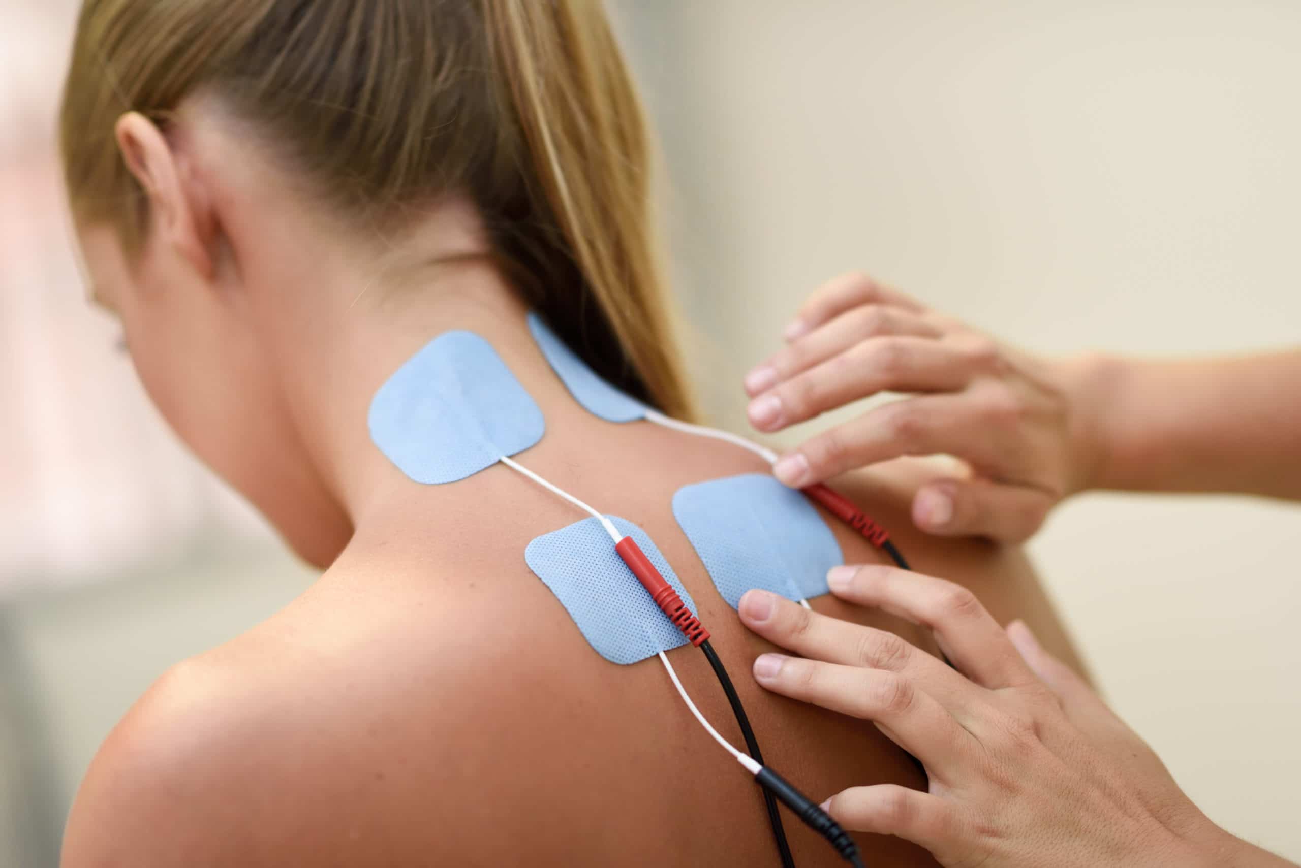 Electro stimulation in physical therapy