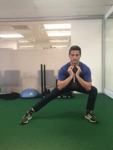 lateral lunge